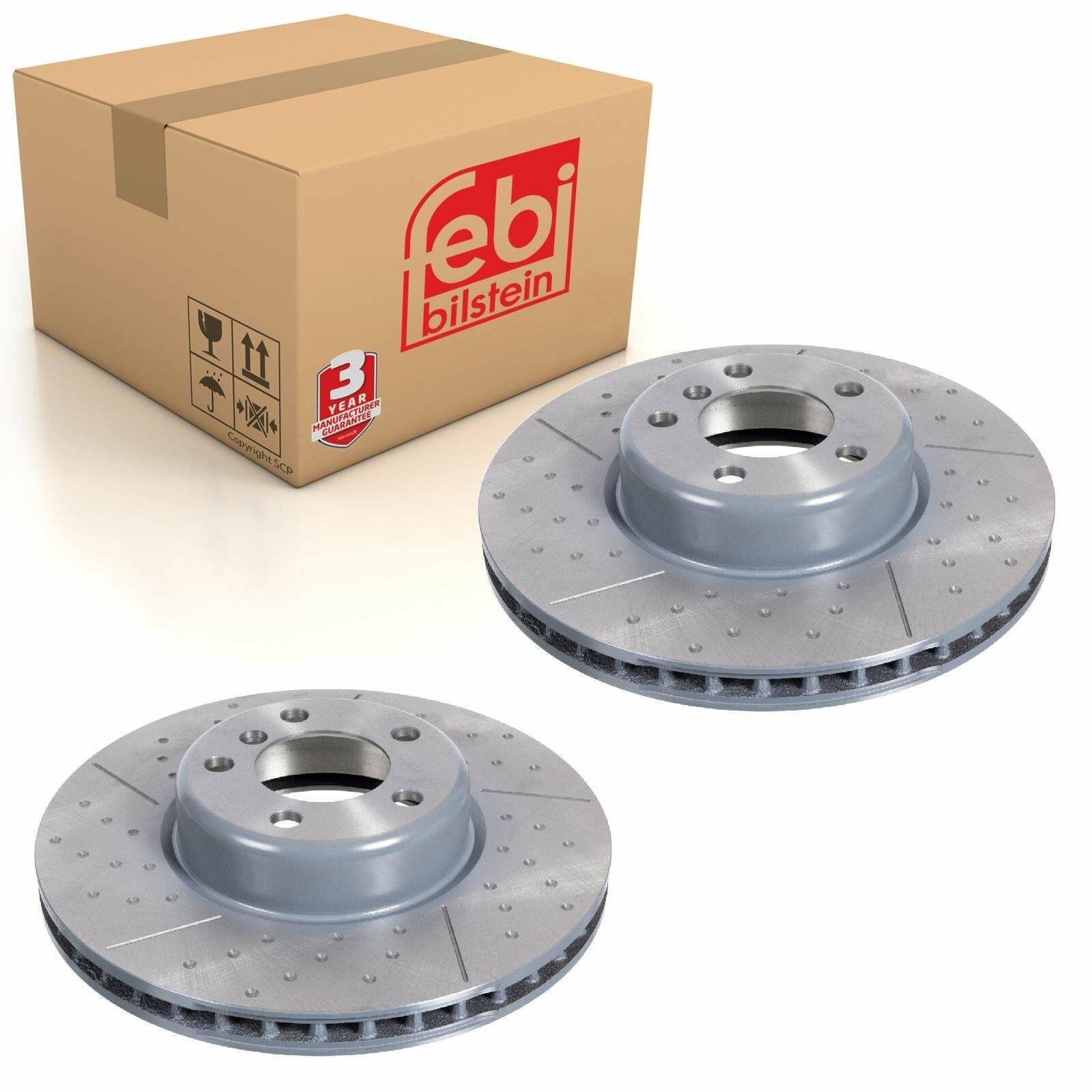 Bmw F20-F30-F32-F33-F36 Kasa Delikli Spor Ön Fren Disk Takımı 34106797602