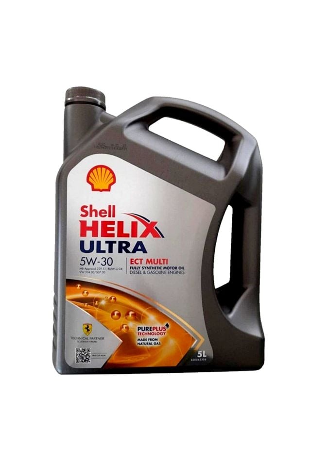 Shell Helix 5W-30 Ultra Ect Multi 5 Litre Partiküllü Motor Yağı (Üretim Yılı: 2023)